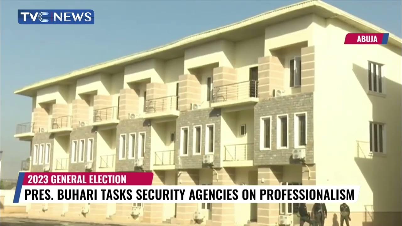 Pres Buhari Tasks Security Agencies On Professionalism