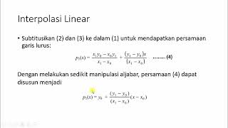 Linear Interpolation