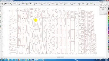 XẾP CHỮ TỰ ĐỘNG CẮT CNC