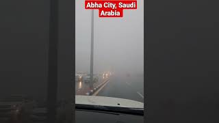 #abha #driving #foggy #saudiarabia #saudinews #blog #shorts #trending #viral
