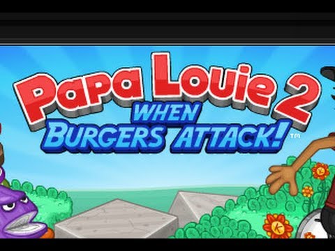 O ATAQUE DOS BURGUES - Papa Louie 2 