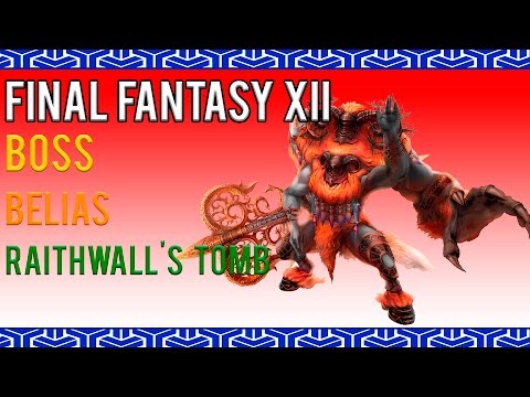 Vidéo: Final Fantasy 12 - Tombeau De Raithwall Et Garuda, Belias Et Vossler Combats De Boss