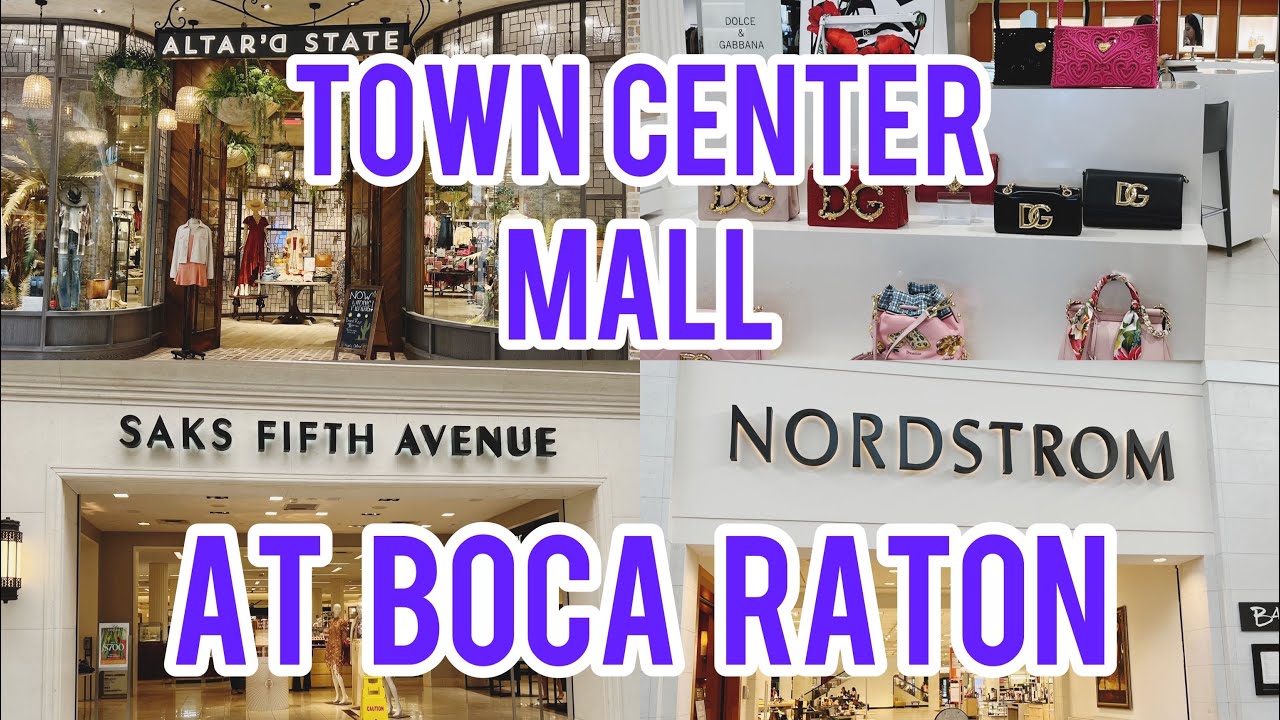 Town Center at Boca Raton Walkthrough 2022 | Gucci, Marc Jacobs, Macy's,  Bloomingdales & More - YouTube