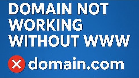 Domain not working without www | Domain problem fix | Domain #GoDaddy #DomainNotWorking #wwwIssueFix