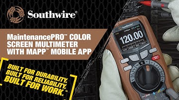 15190T MaintenancePRO™ Color Screen Multimeter with MApp™ Mobile App