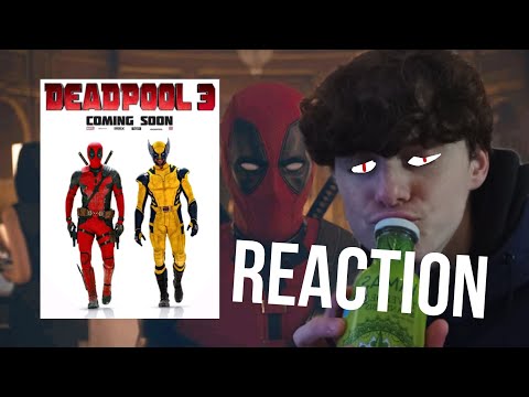 DEADPOOL E WOLVERINE Trailer Reaction del nuovo FILM MARVEL 🦸🗡️ *SUPER BOWL*