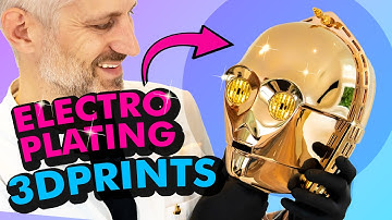 How to create stunning Props from 3D Prints by Electroplating them!