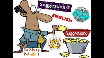 making suggestions in English: Accepting and Refusing.تقديم الاقتراحات باللغة الانجليزية