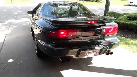 1995 Pontiac Firebird 3.4l V6 Straight Pipe