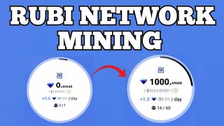 RUBI NETWORK MINING - Earn Unlimited Rubi Coin To Your Wallet