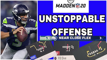 MADDEN 20- UNSTOPPABLE OFFENSE THATS BEATS EVERY COVERAGE. ‼️😳NEAR CLOSE FLEX IS THE META