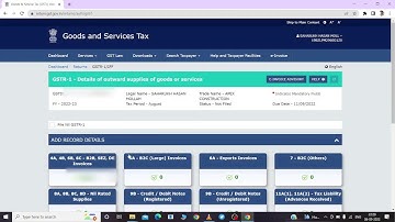 How to file GSTR 1 NIL Return in English  | NIL RETURN |