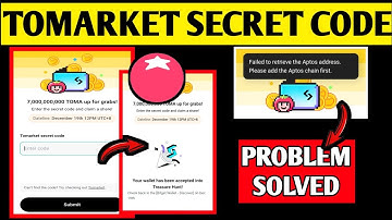 Tomarket 7,000,000,000 TOMA up for grabs | Tomarket New Update | Tomarket Bitget Wallet Secret Code