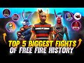 Top 5 biggest fights  of ff indian  history    fights   parasamsunga3a5