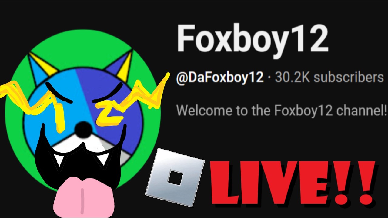 ROBLOX FOXBOY12 GAMES LIVE!!! (Friending people too) - YouTube