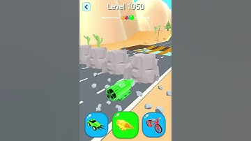 Shape-Shifting 2 GAMEPLAY Level No -1050 Walkthrough - New Update Car Racing #Shorts #ShapeShifting