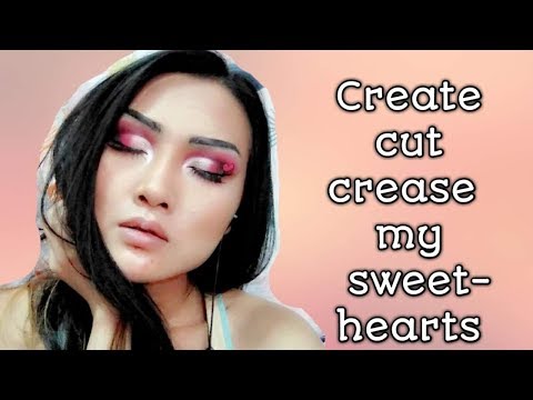 Created cut crease my sweetsheart.