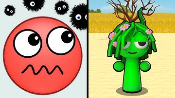 Hide Ball Vs Spranky Survival 😡👩‍🏭🌞🧟‍♀️ Max All Levels Android iOS Gameplay Ep 395