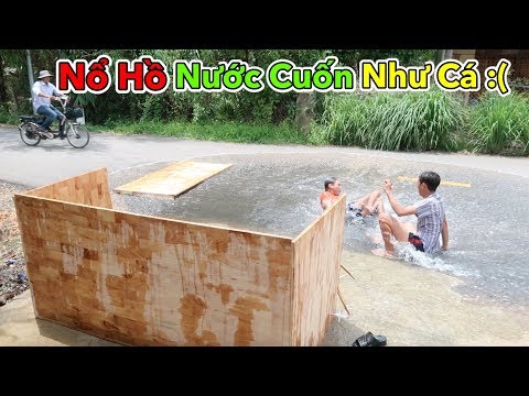 Video Lamtv - Thử Làm Hồ Bơi Bằng Gỗ và Cái Kết | How to... - youtube