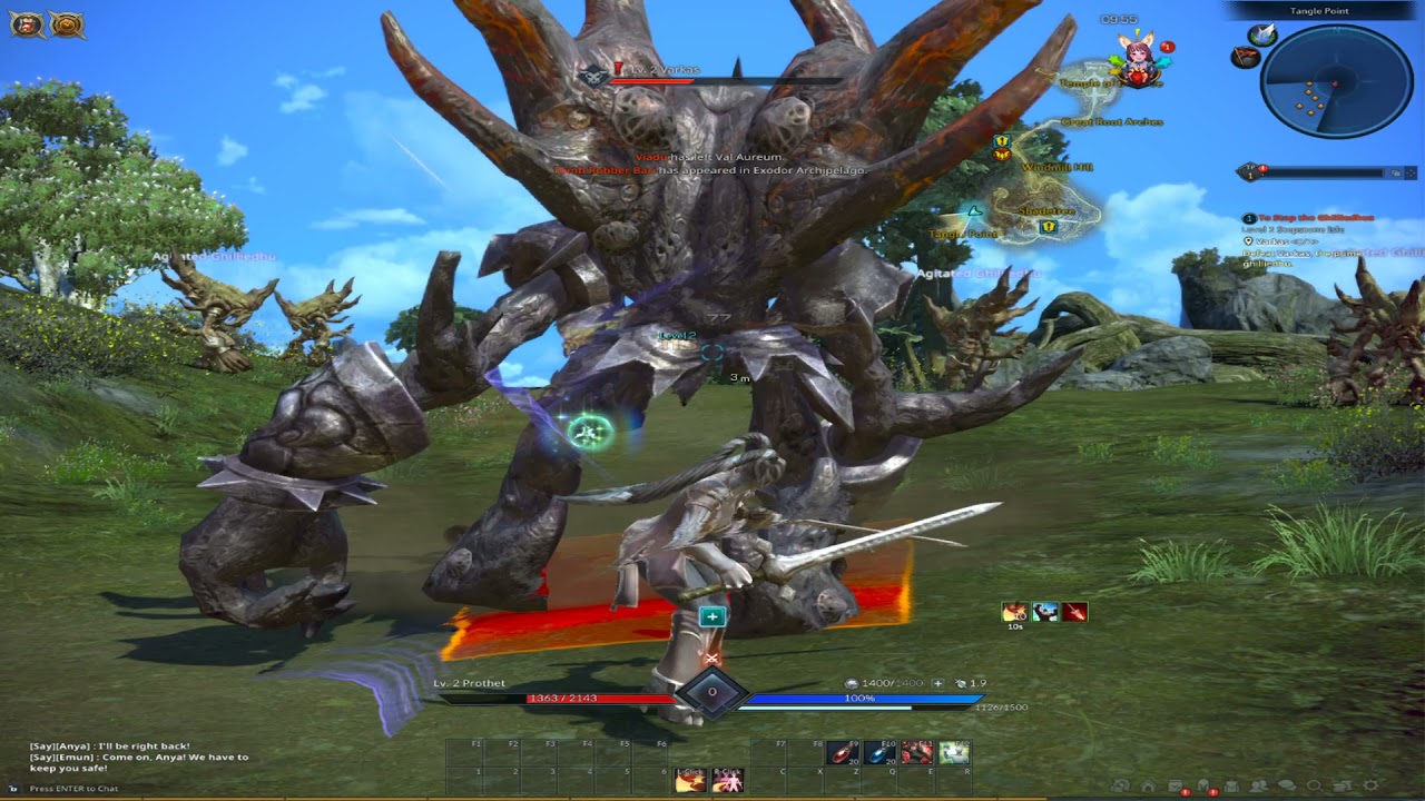 Lets play TERA-Part 1-Stepstone Isle- Gameplay walkthrough