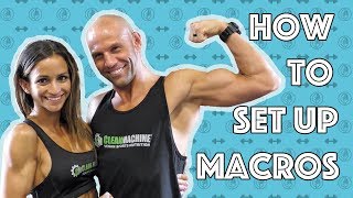 HOW TO SET UP MACROS FOR FAT LOSS