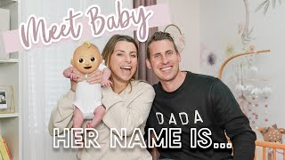 MEET OUR BABY GIRL | Her Name Is... screenshot 3