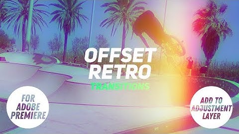 Offset Retro Transitions Premiere Pro Presets