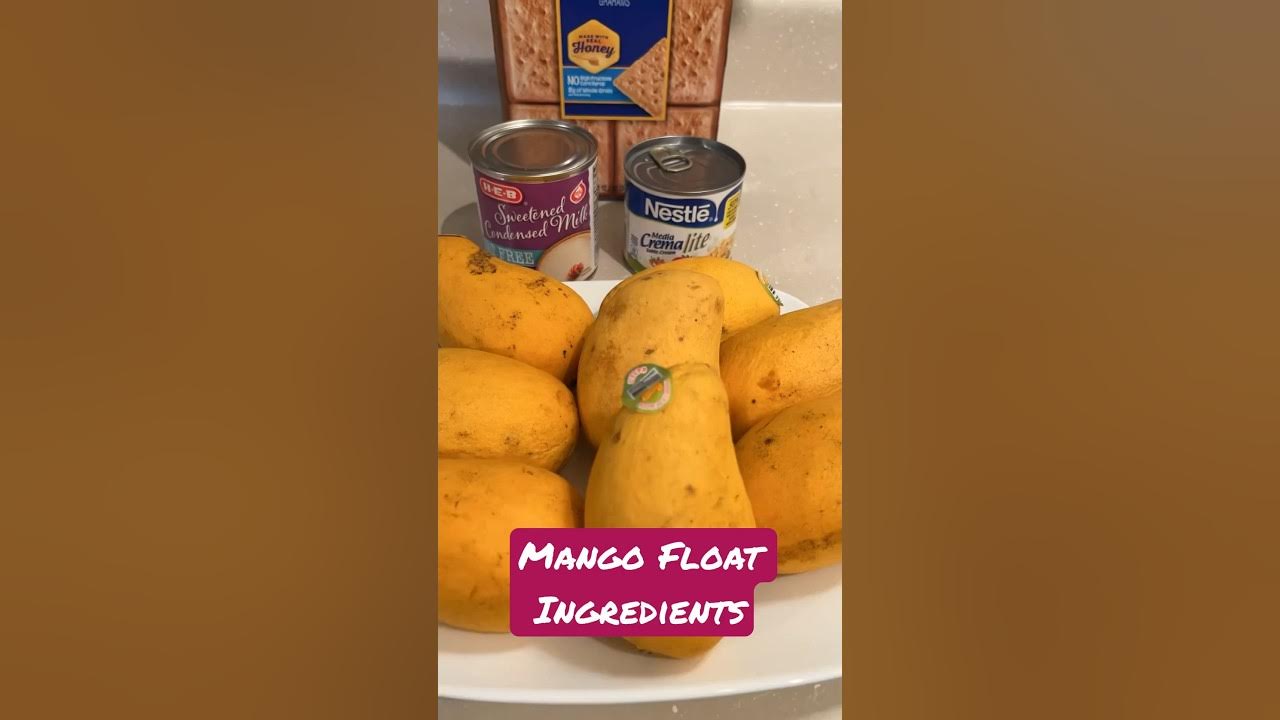 How To Make Mango Float_No Bake Mango Float YouTube