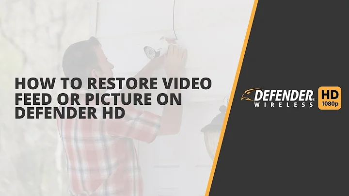 Defender HD: How to Troubleshoot Cameras With Video Loss or No Picture