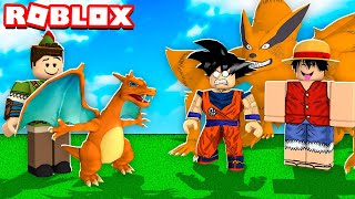 FÁBRICA DO POKEMON NO ROBLOX!! (Anime Tycoon)