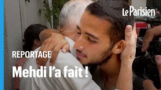 Mehdi, qui marchait de Paris jusqu'à Alger, est arrivé chez son grand-père !