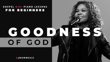 Goodness of God (CeCe Winans) | How To Play On Piano |  Easy Piano Tutorial