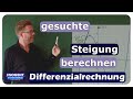 1. Ableitung: Gesuchte Steigung auf dem Funktionsgraphen finden!