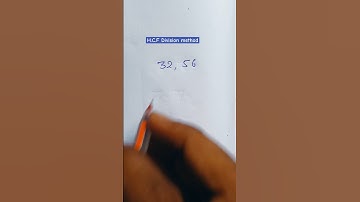 H.C.F Division method ||#shorts #shortsfeed #shortsreels #maths #mathstricks #hcf #hcftrick #ytreels