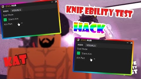 Knife Ability Test Hack Script!