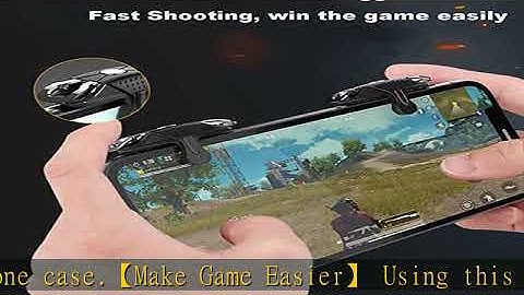 L1R1 Mobile Game Controller Triggers, Game Trigger for PUBG/Fortnite/Call of Duty/Survival Rules, S