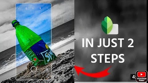 3D Mobile frame photo editing  | snapseed tutorial |3D Mobil camera.               Soda bottle 😊