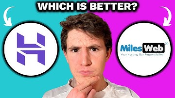 HOSTSINGER VS MILESWEB - Which Website Builder Is Better In 2025?
