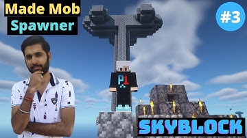 Mob Spawner & XP Farm | Minecraft Skyblock 1.16 in Hindi Part 3