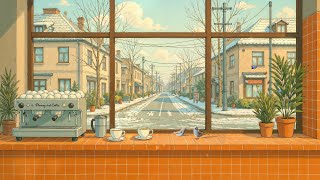 Snowy Morning Coffee Shop ☕❄️ | Lofi Chill Music for Study & Relax [ Lofi Hip Hop ]