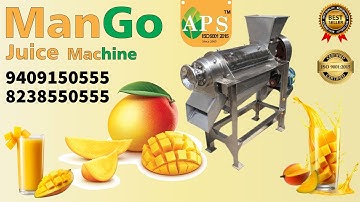 Mango Juice Machine // Mango Pulp Making Machine