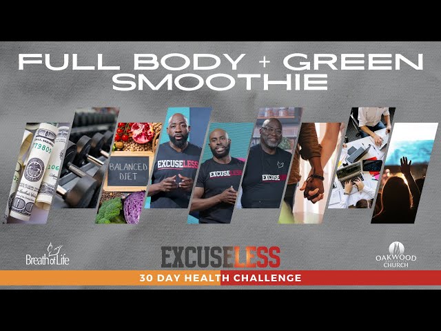 Full Body Workout, Green Smoothie, and Devotional by Debleaire Snell [LIVE] class=