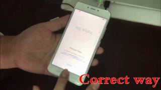 Meizu M3S Mini Record Fingerprint