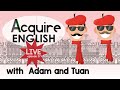 #AcquireEnglishLive: Episode 37 Learn How to Use AT ON IN for Places : (English Grammar)