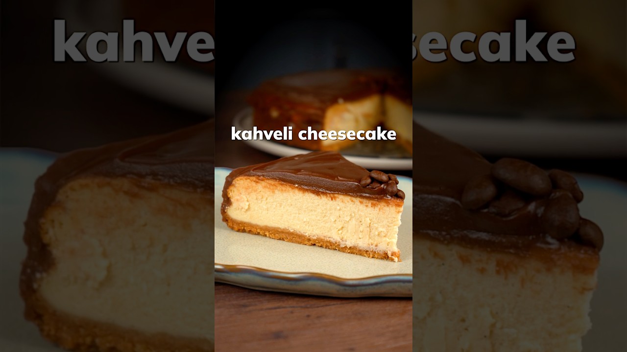 Kahveli Cheescake Tarifi #cheesecake #kısıkateşakademi #kısıkateşakademireels #işbirliği