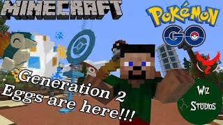 Generation 2 Eggs Minecraft Pokemon Go
