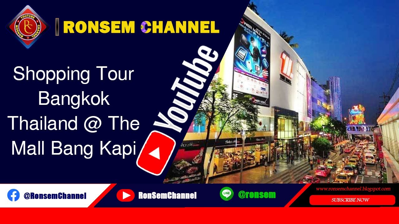 Shopping Tour Bangkok Thailand @The Mall Bang Kapi High Quality ...
