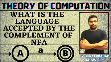 89 Theory of Computation | What is the Language accepted by the Complement of the NFA | Complement