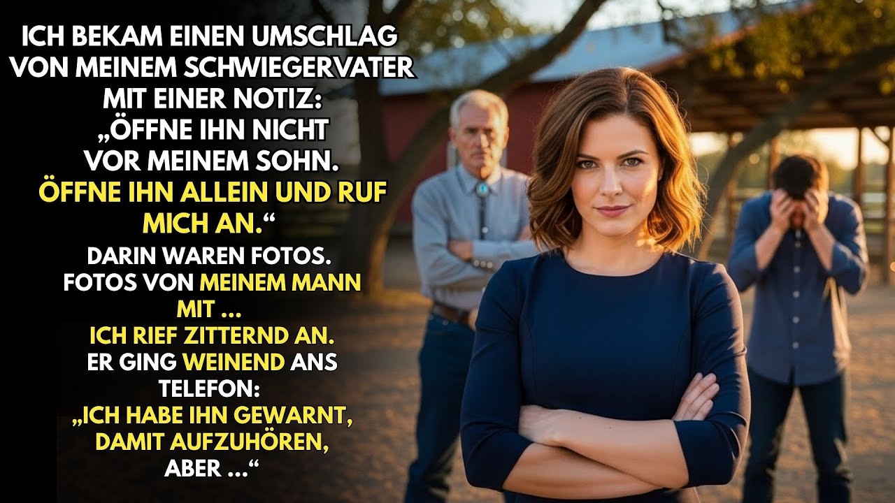 Umschlag Von Meinem Schwiegervater: „NICHT Vor Meinem Sohn Öffnen. Allein Öffnen Und ANRUFEN.“
