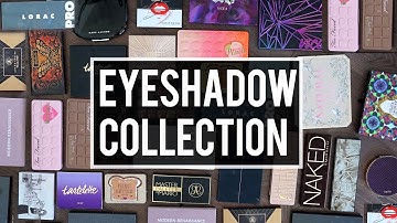 My EYESHADOW PALETTE COLLECTION: DECLUTTER & Mini REVIEWS | Jamie Paige